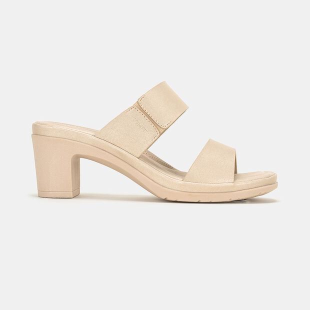 Bata บาจา Comfit รองเท้าเพื่อสุขภาพแบบสวม พร้อมเทคโนโลยีคุชชั่น ส้นสูง 2 นิ้ว สำหรับผู้หญิง