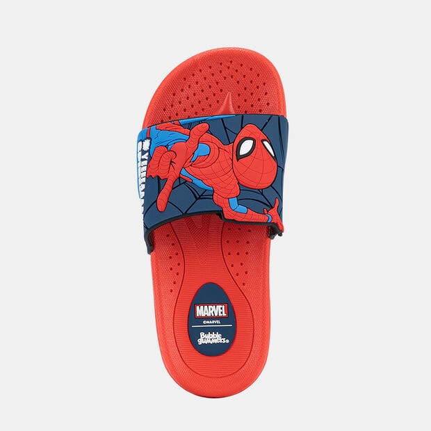 Bata บาจา BBG รองเท้าแตะแบบสวม ลาย Marvel สำหรับเด็กผู้ชาย
