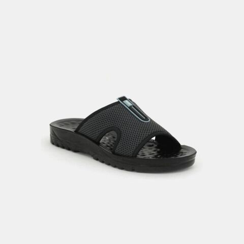 Bata รองเท้าแตะชายแบบสวม สีเทา - 8692880