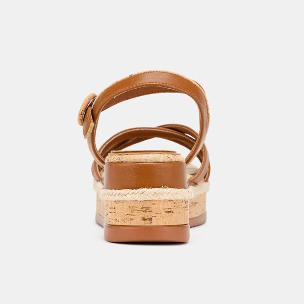 Bata Women's Wedge Sandal Sandal Shoes NASTY