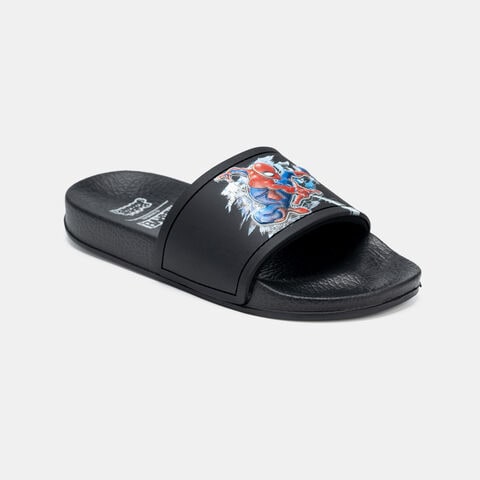Bata บาจา BBG รองเท้าแตะแบบสวม ลายสไปเดอร์แมน สำหรับเด็กผู้ชาย รุ่น SANDY_S226