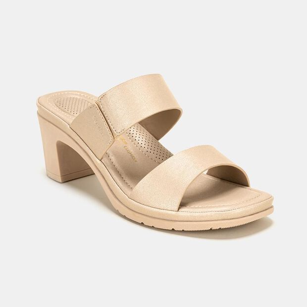 Bata บาจา Comfit รองเท้าเพื่อสุขภาพแบบสวม พร้อมเทคโนโลยีคุชชั่น ส้นสูง 2 นิ้ว สำหรับผู้หญิง