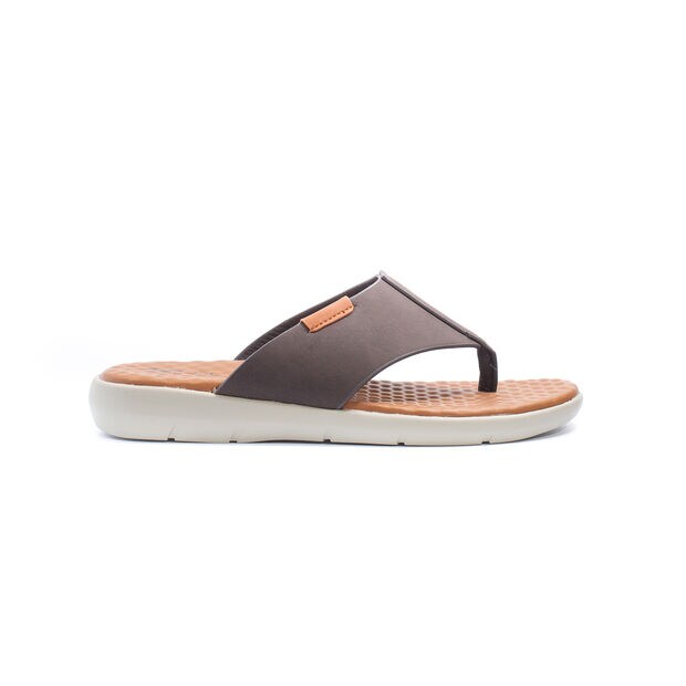 Bata Comfit Mens' Mule Sandals รองเท้าแตะเพื่อสุขภาพสำหรับผู้ชาย รุ่น Comfty สีน้ำตาล 8714213