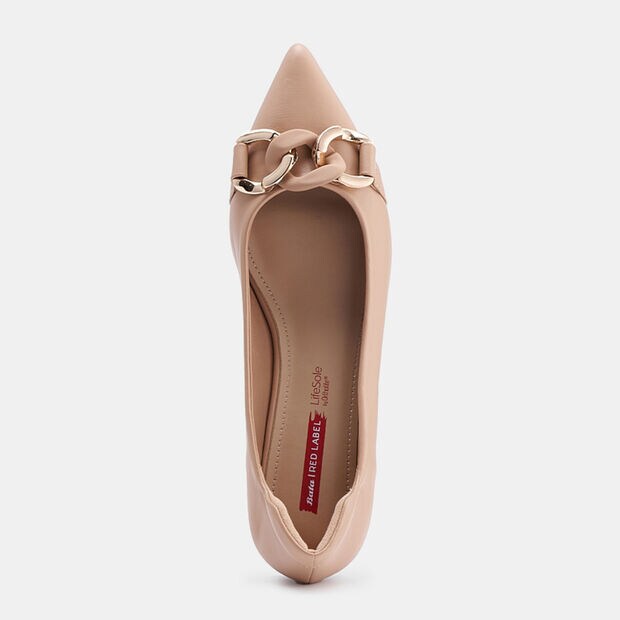 Bata บาจา Red Label รองเท้าหุ้มส้นแบบสวม ส้นแบน รุ่น ZURICH 