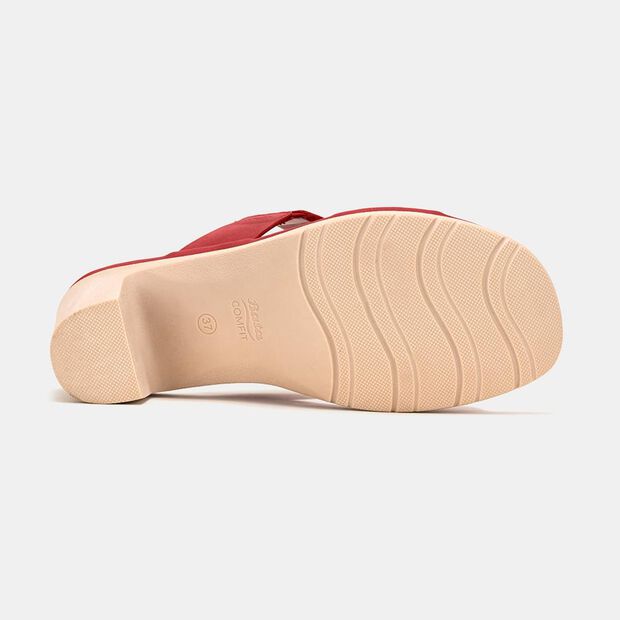 Bata บาจา Comfit รองเท้าเพื่อสุขภาพแบบสวม พร้อมเทคโนโลยีคุชชั่น ส้นสูง 2 นิ้ว สำหรับผู้หญิง