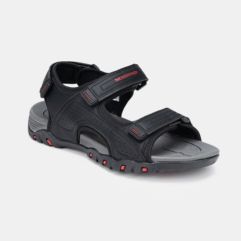 Bata บาจา Weinbrenner รองเท้ารัดส้น เดินป่า สำหรับผู้ชาย - สีดำ 8406057