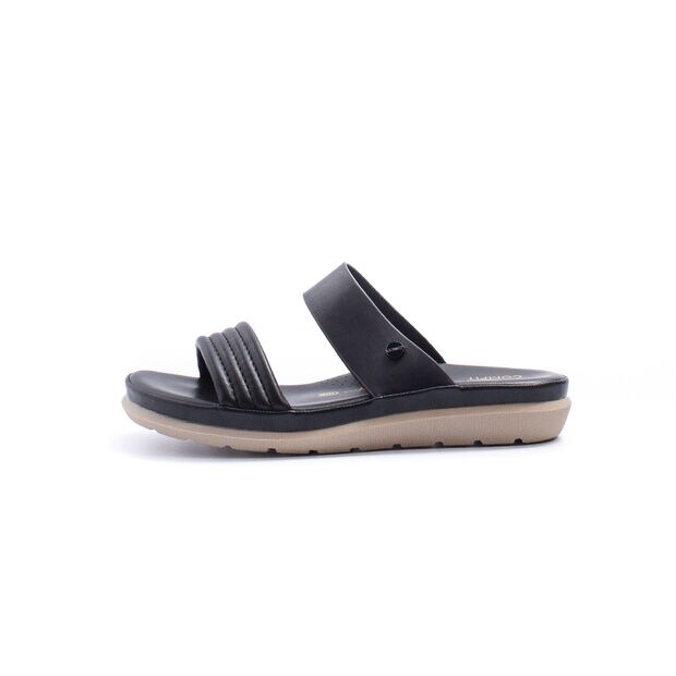 Bata Comfit Women's Comfort Sandals รองเท้าเพื่อสุขภาพ สูง 1 นิ้ว สำหรับผู้หญิง รุ่น Claudia สีคาเมล 6613277