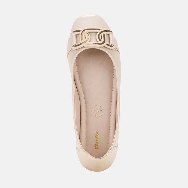 Bata บาจา รองเท้าส้นแบนหุ้มส้น รองเท้าแพลตฟอร์ม สำหรับผู้หญิง รุ่น ALVINA