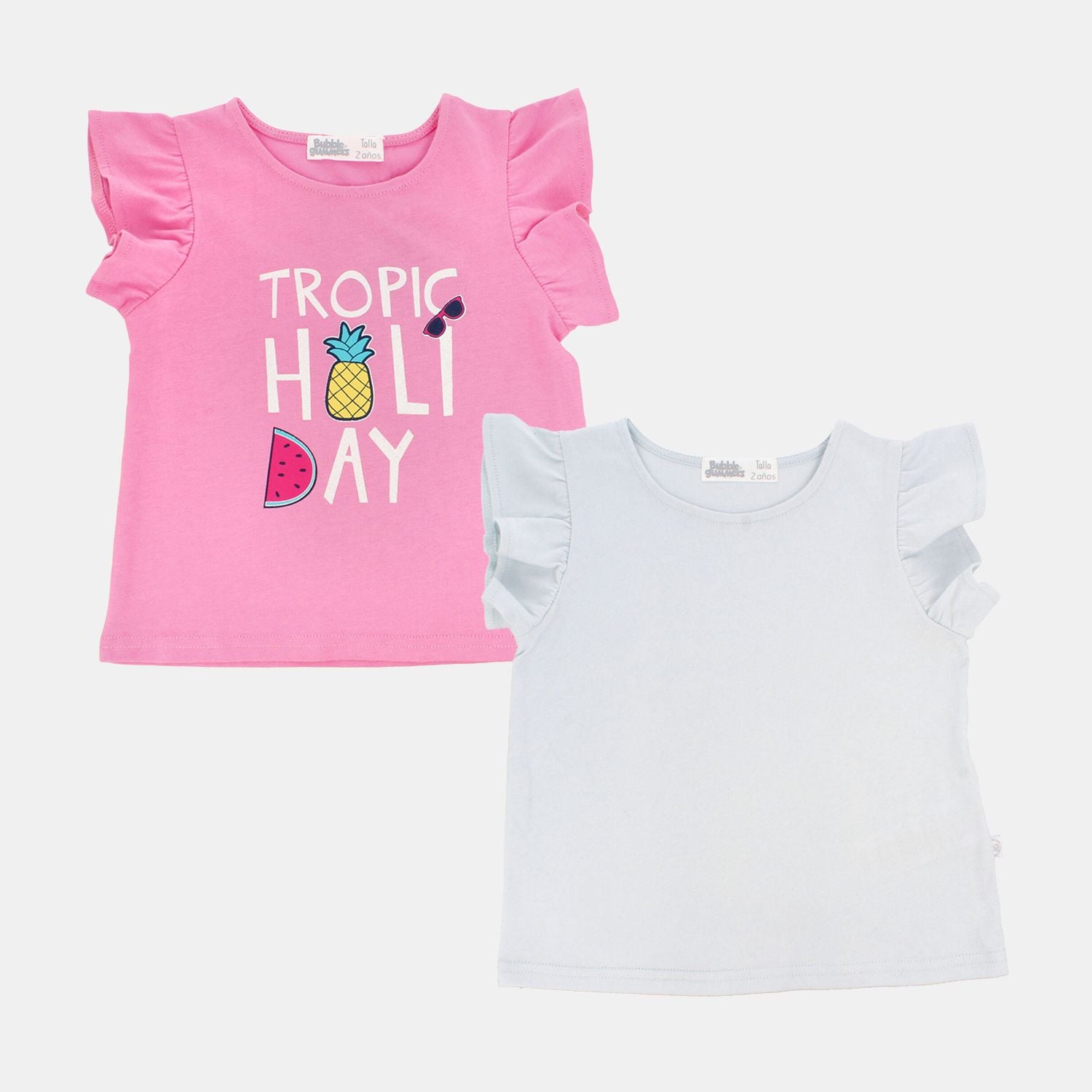 Polera Manga Corta Niña Bubblegummers Kota