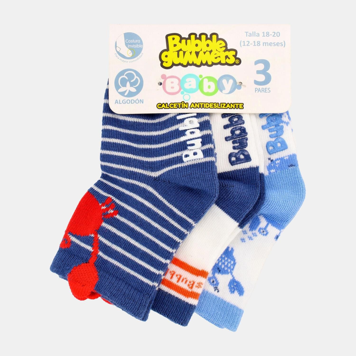 Calcetines Niño Bubblegummers Crab