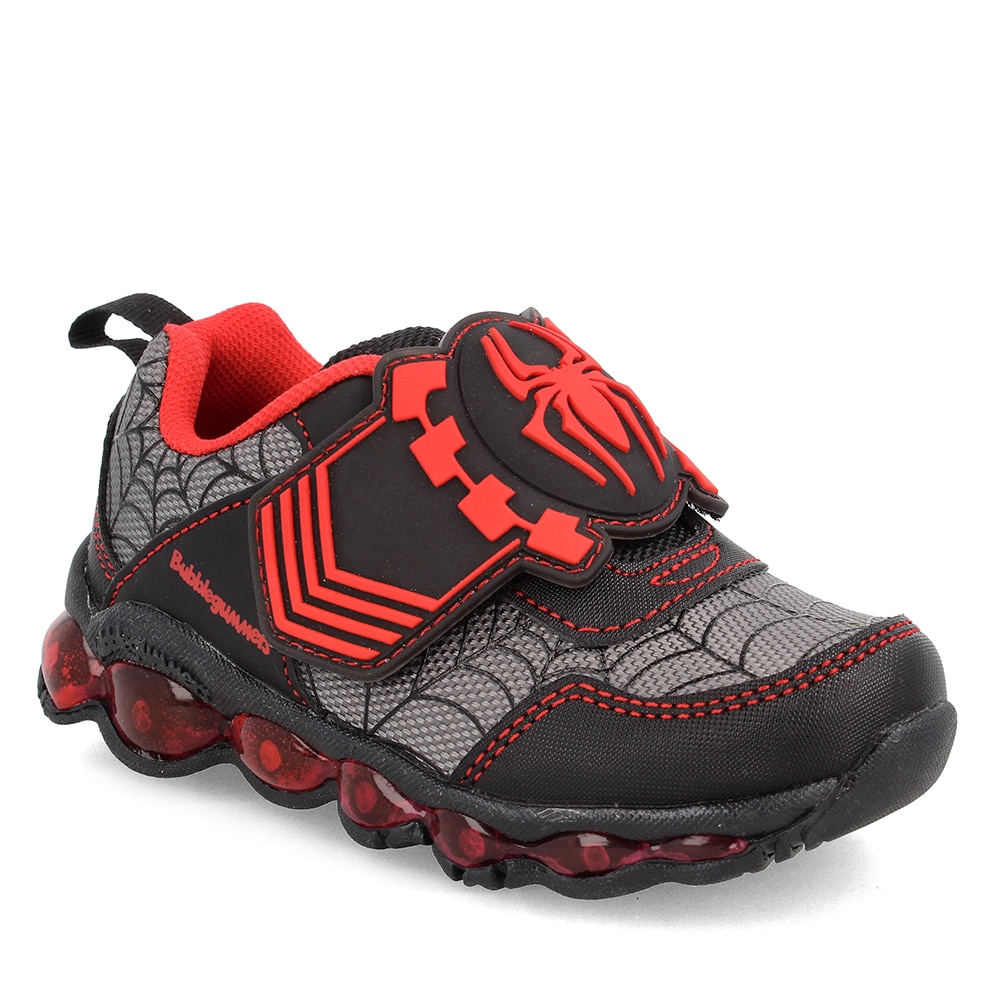 Zapatilla Con Luces Niño Bubblegummers Spiderman