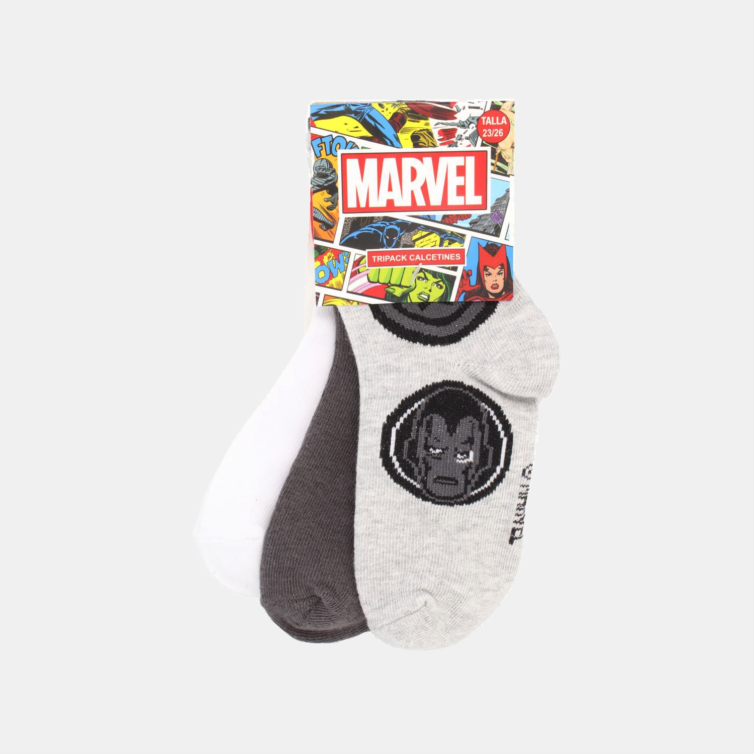 Calcetines Niño Bubblegummers Tripack Marvel