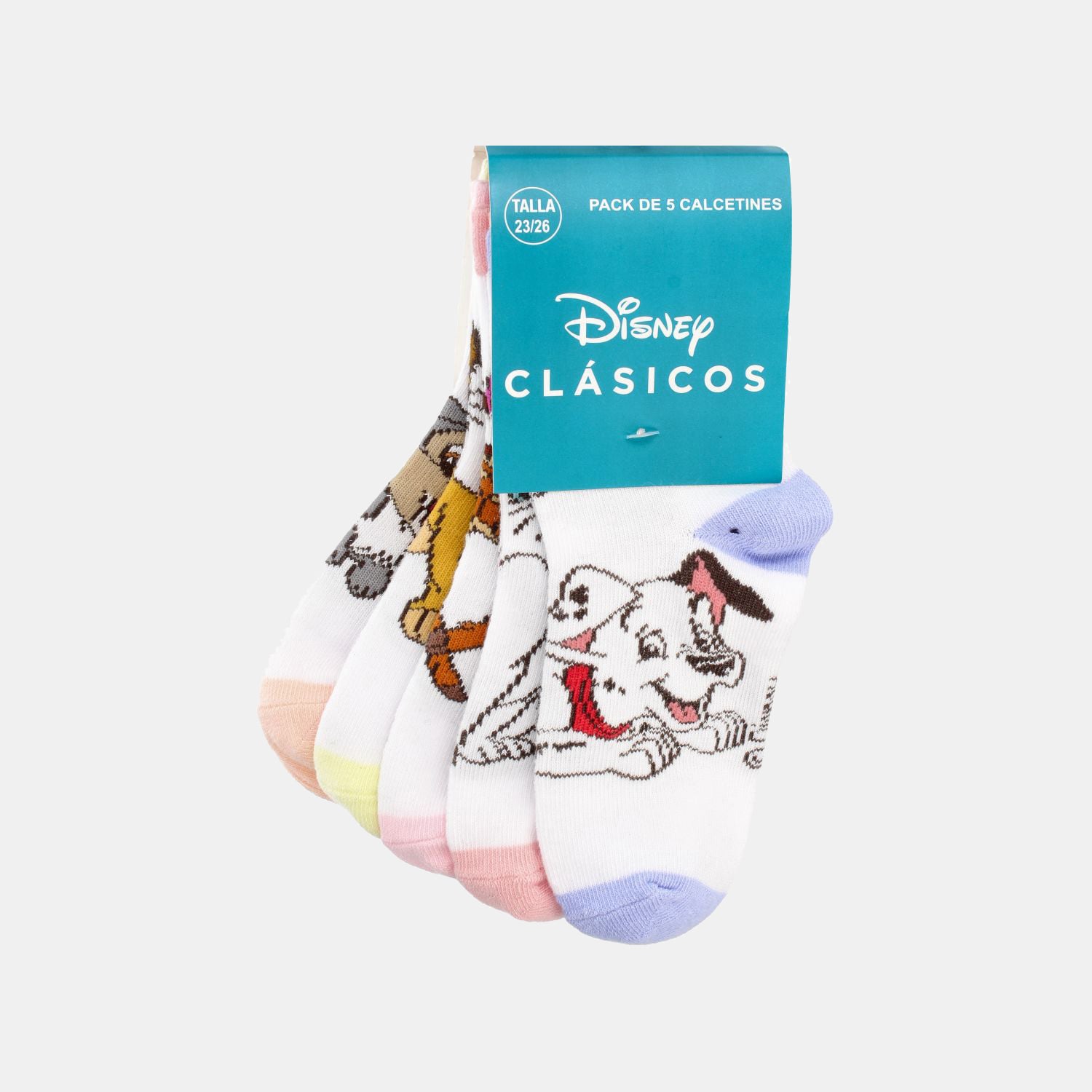 Calcetines Niña Bubblegummers Pack 5 Disney