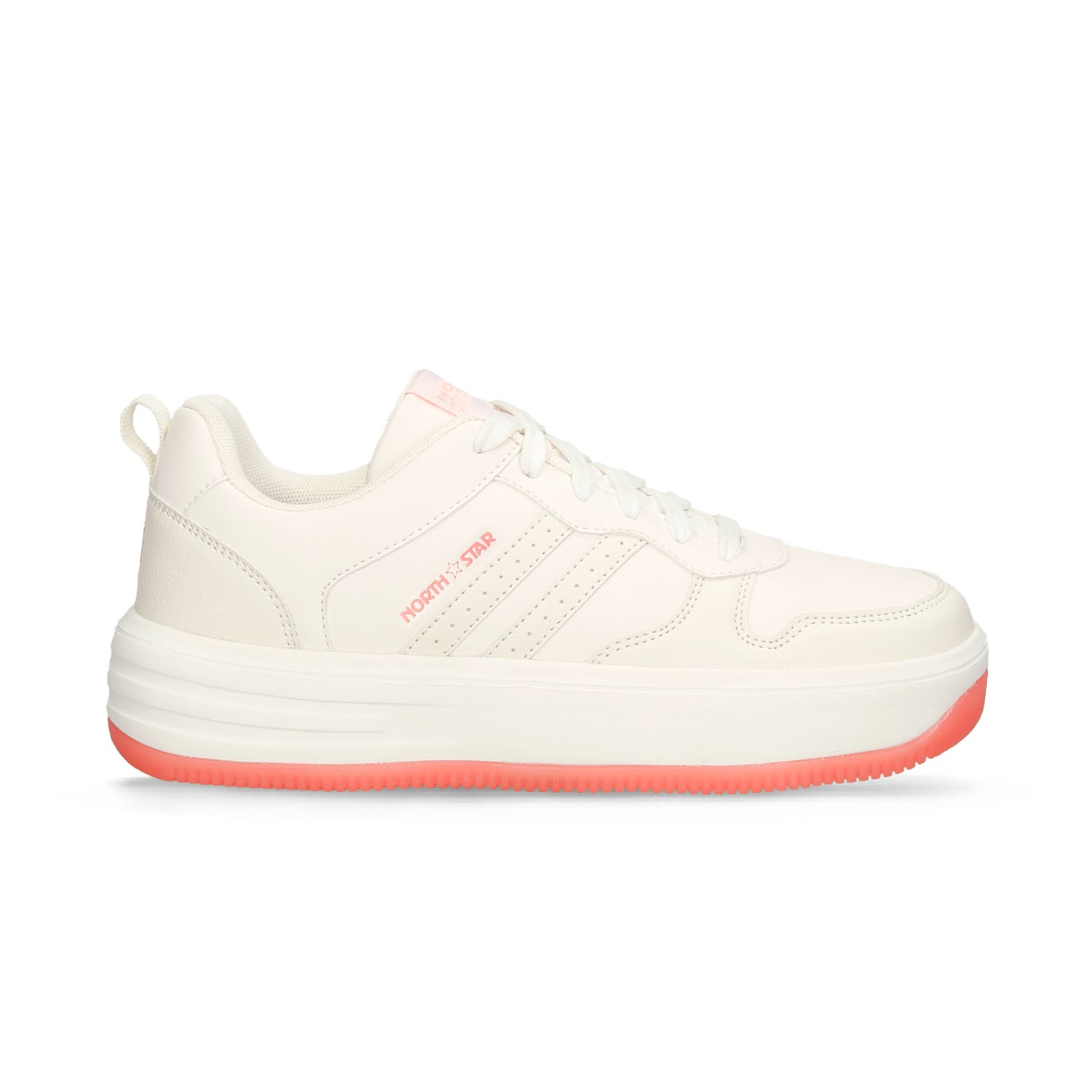 Tenis Para Mujer North Star Blanco Isaura Gina Casual