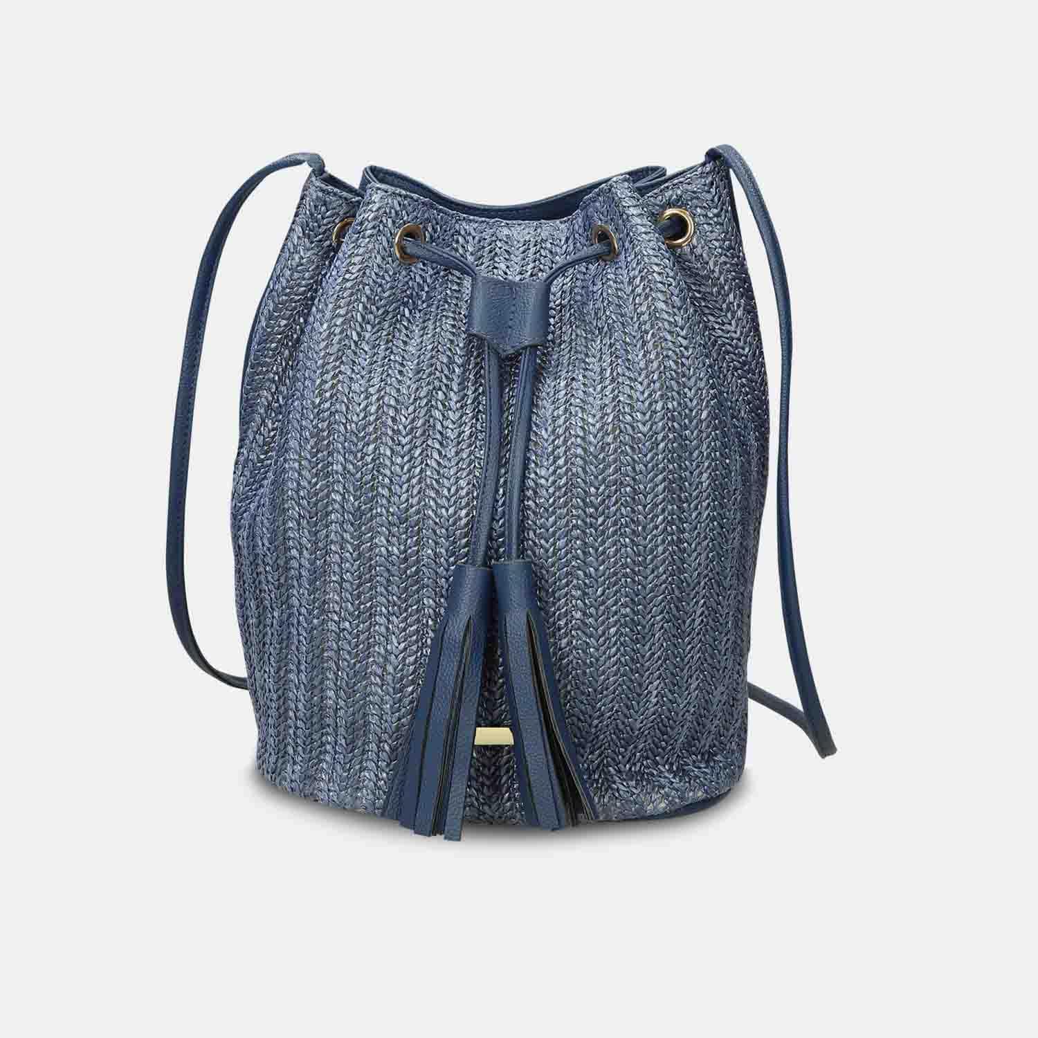 Cartera Para Mujer Bata Azul Kensi
