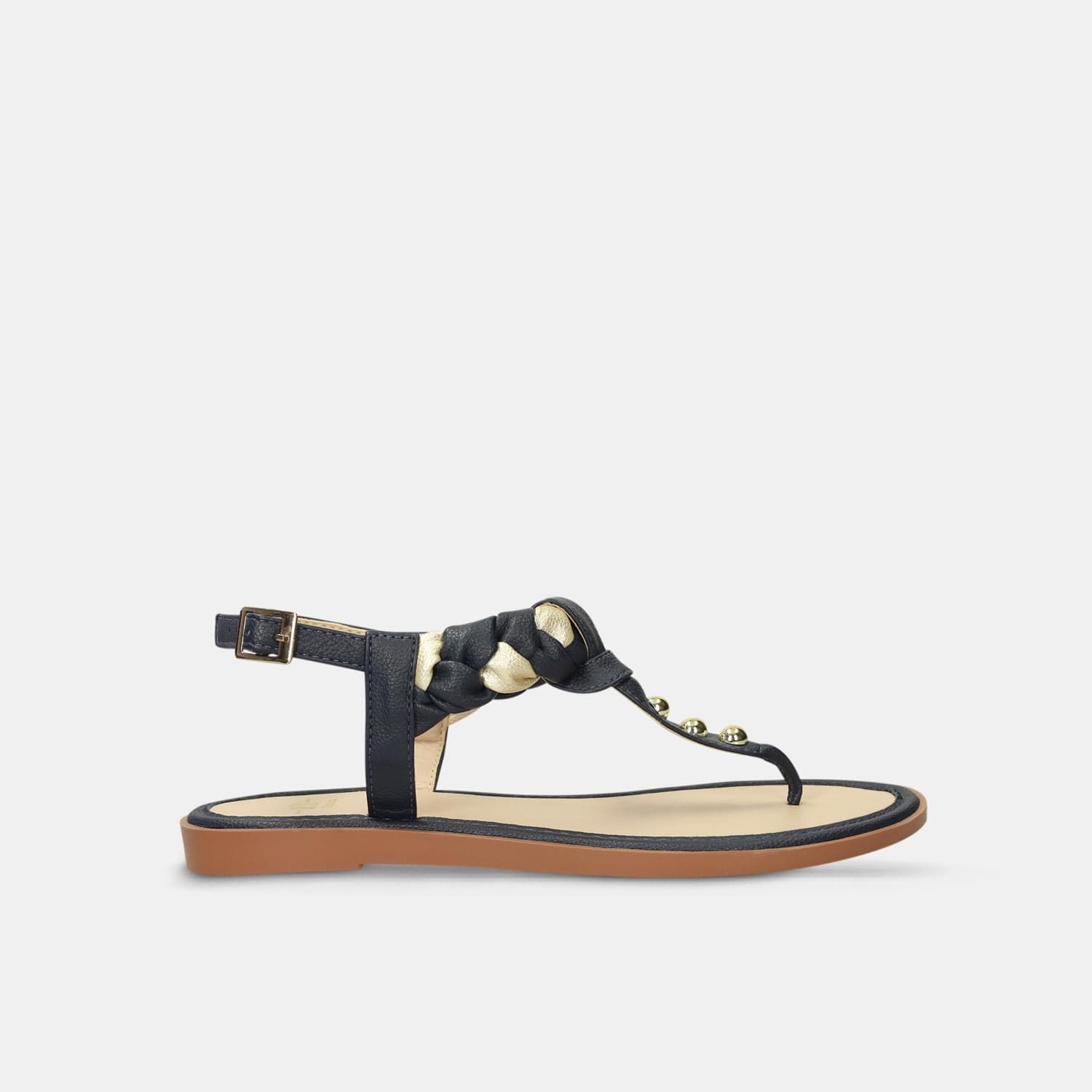 Sandalia Para Mujer Bata Café Claro Jailen Summer