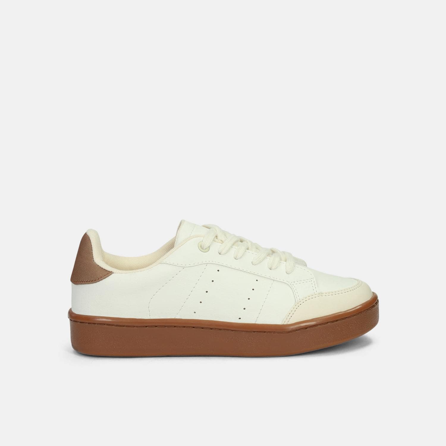 Tenis Para Mujer Bata Blanco Hueso Jane Casual