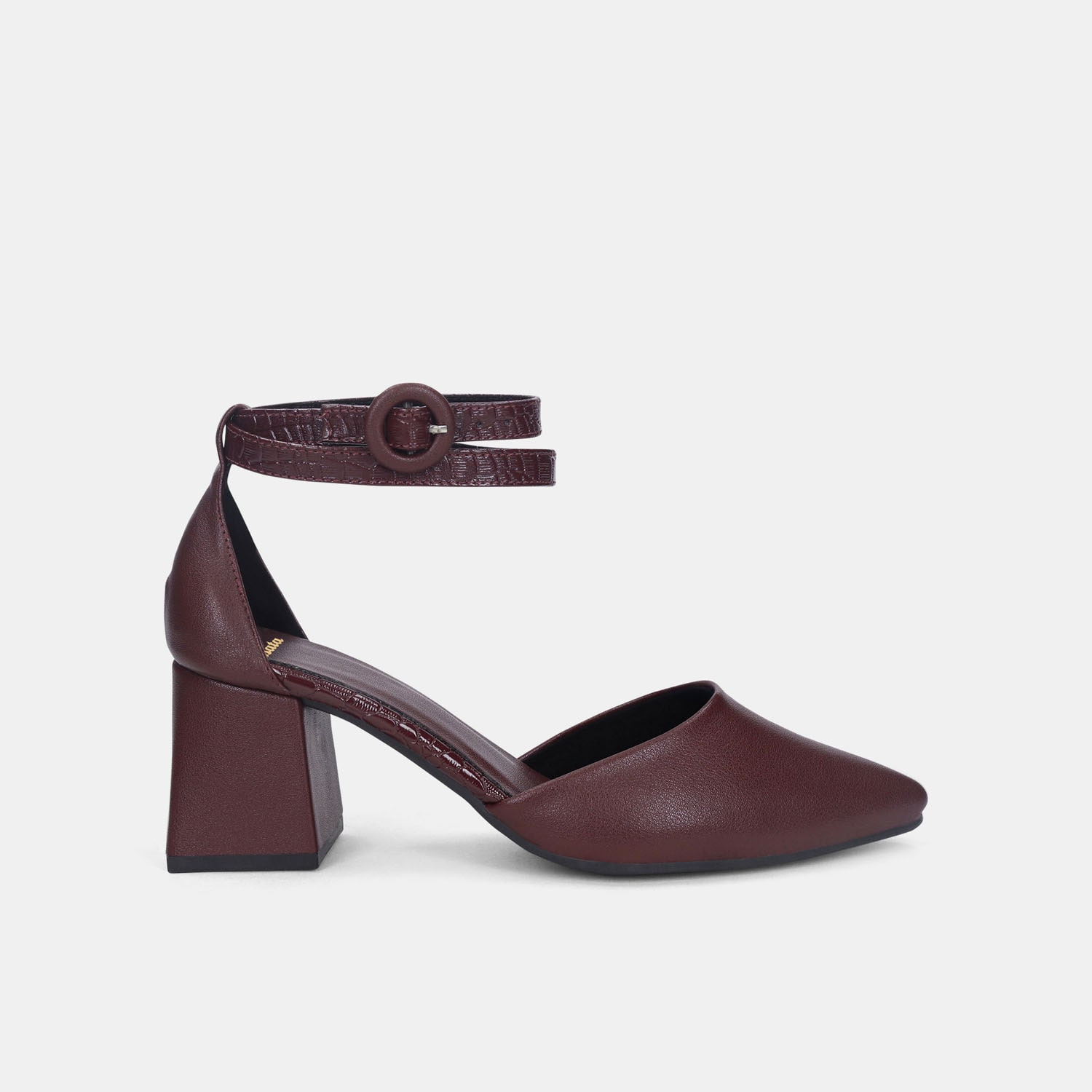 Tacones Para Mujer Bata Vino