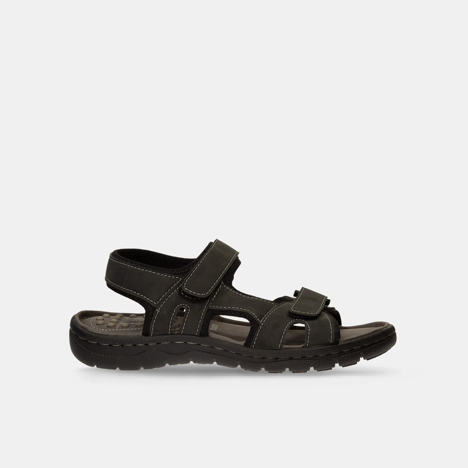 Sandalia Para Hombre Bata Comfit Negro Ken Sandal Summer