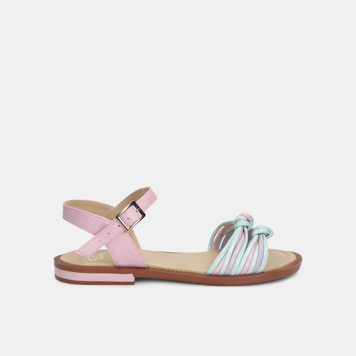 Sandalia Para Niña Bubblegummers Multicolor