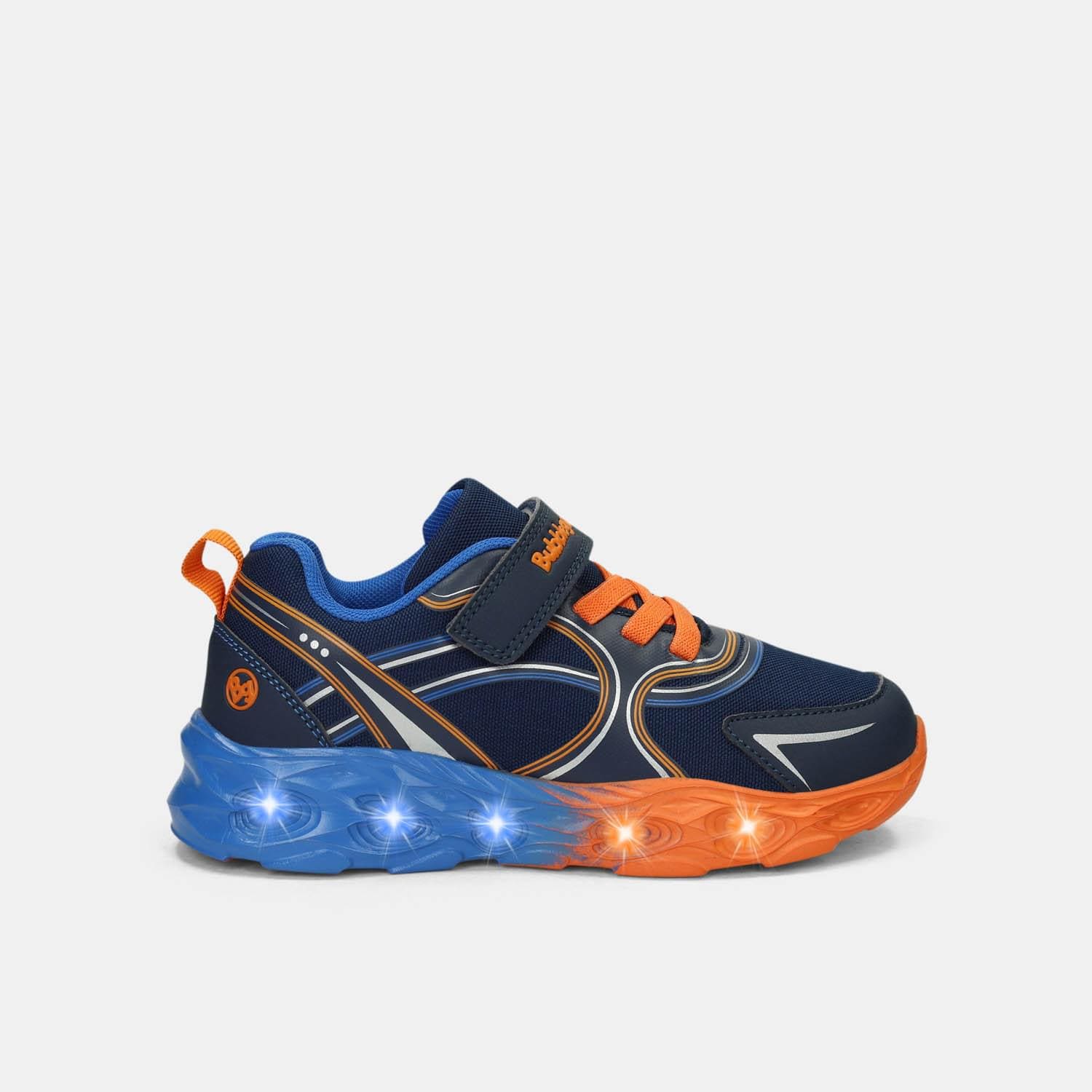 Tenis Con Luces Para Niño Bubblegummers Violeta Oberon