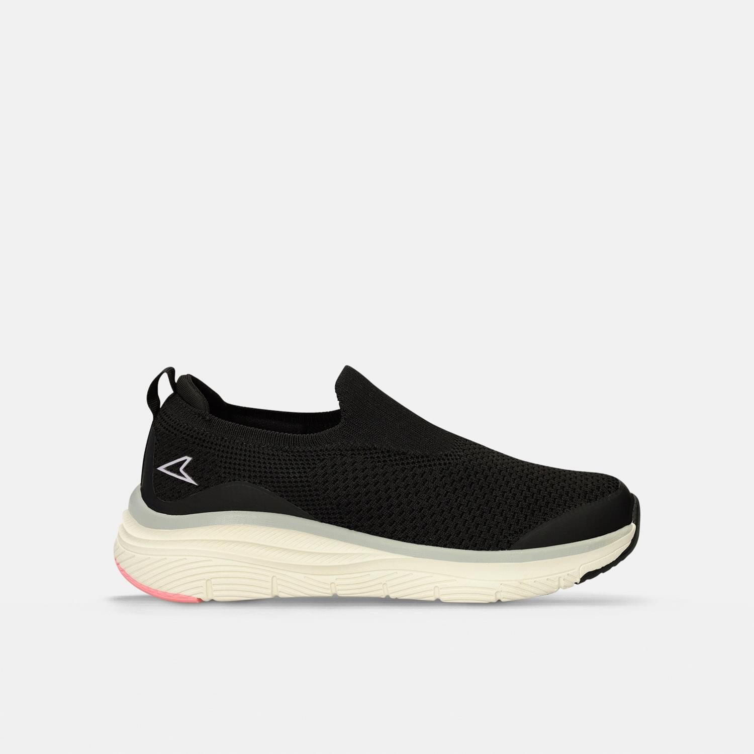 Tenis Deportivos Para Mujer Power Negro Helca Slip On