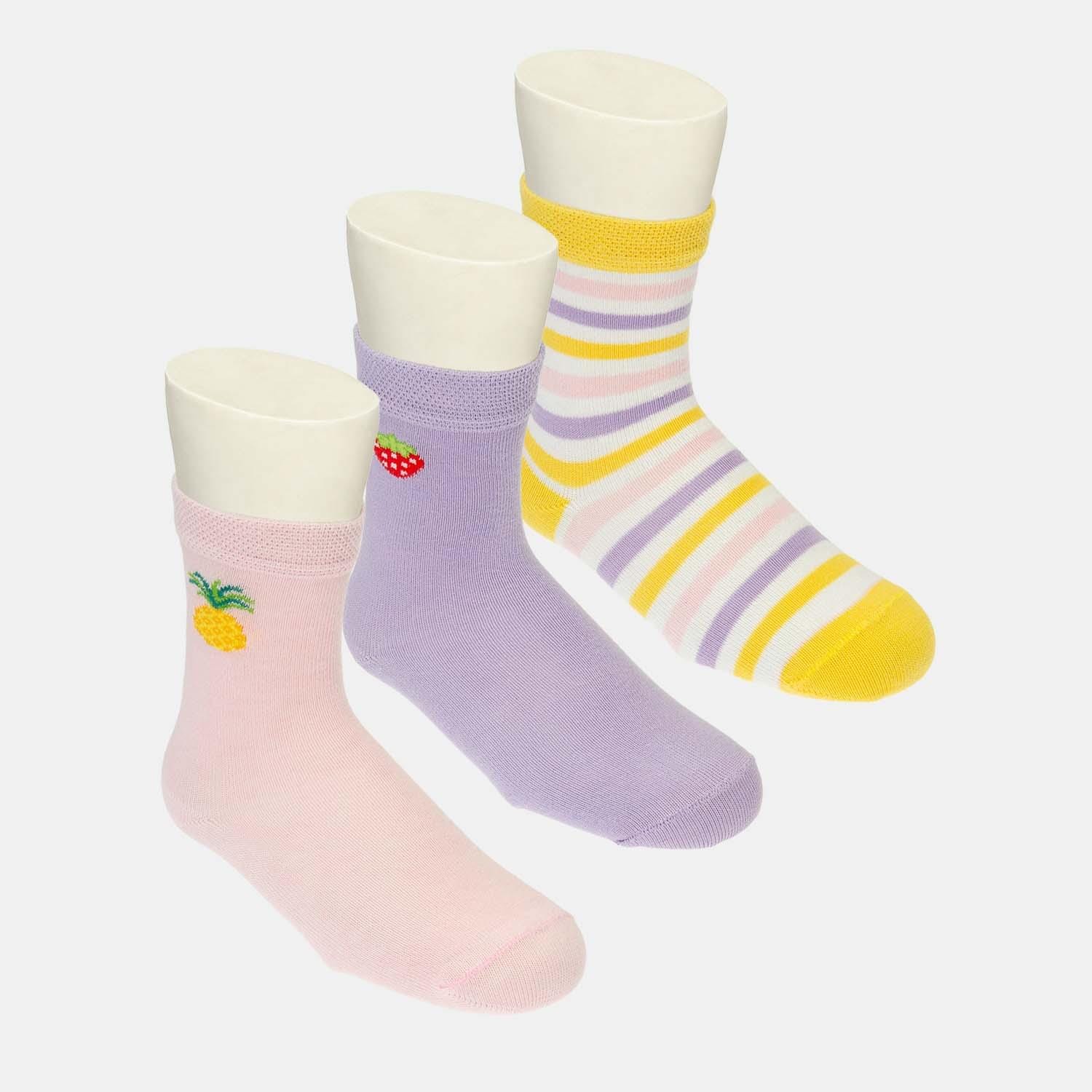 Medias Para Niña Bubblegummers Multicolor Morita