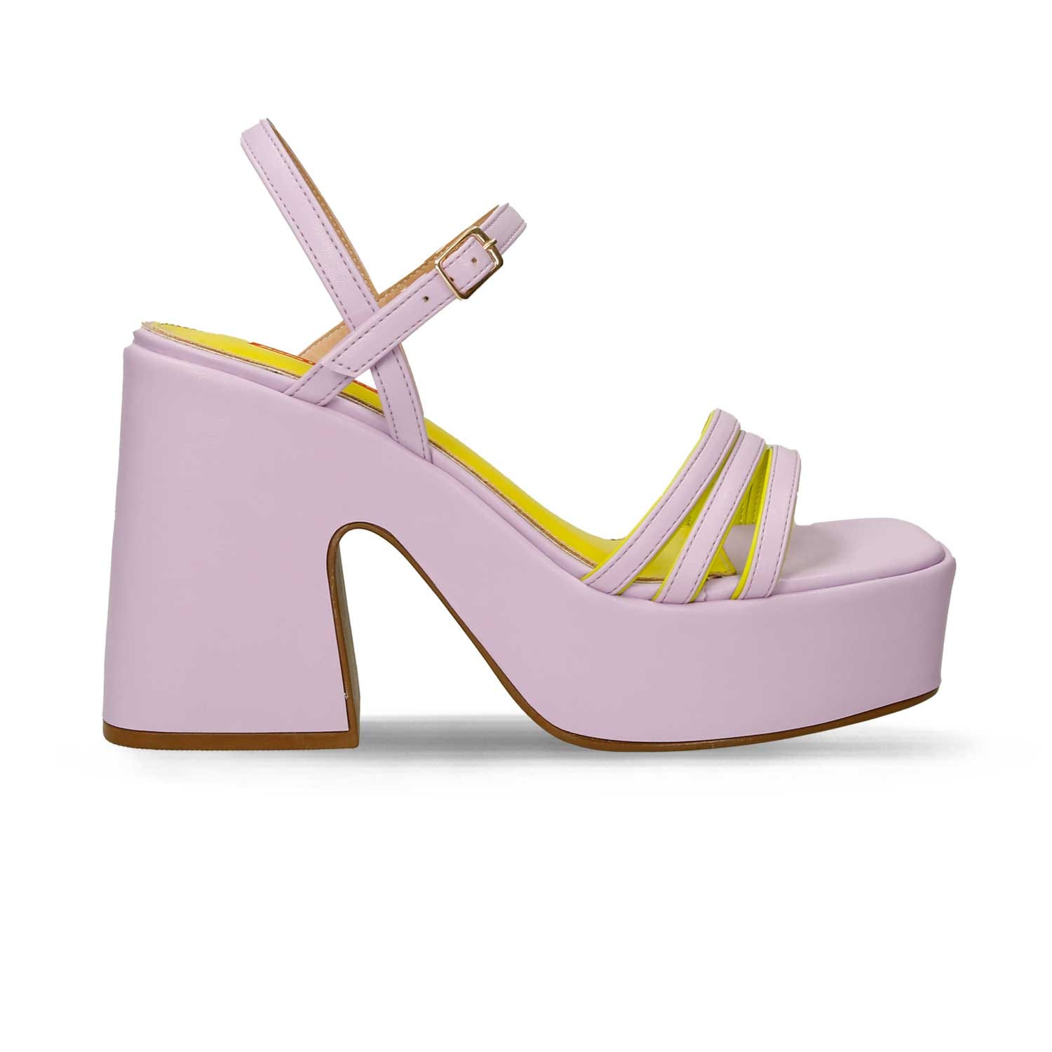 Sandalias Para Mujer Bata Red Label Lila Helir
