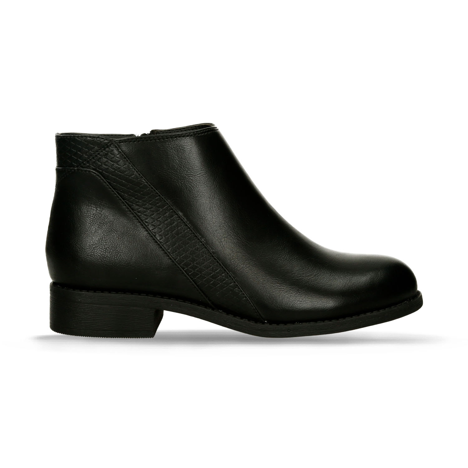 Botines Para Mujer Bata Negro Janelvolumen Winter
