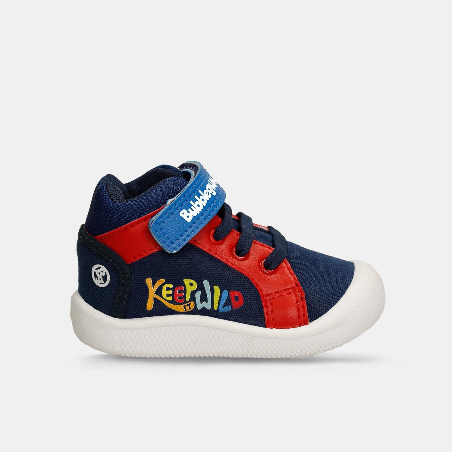 Botas Para Niño Bubblegummers Azul-Rojo Spedy