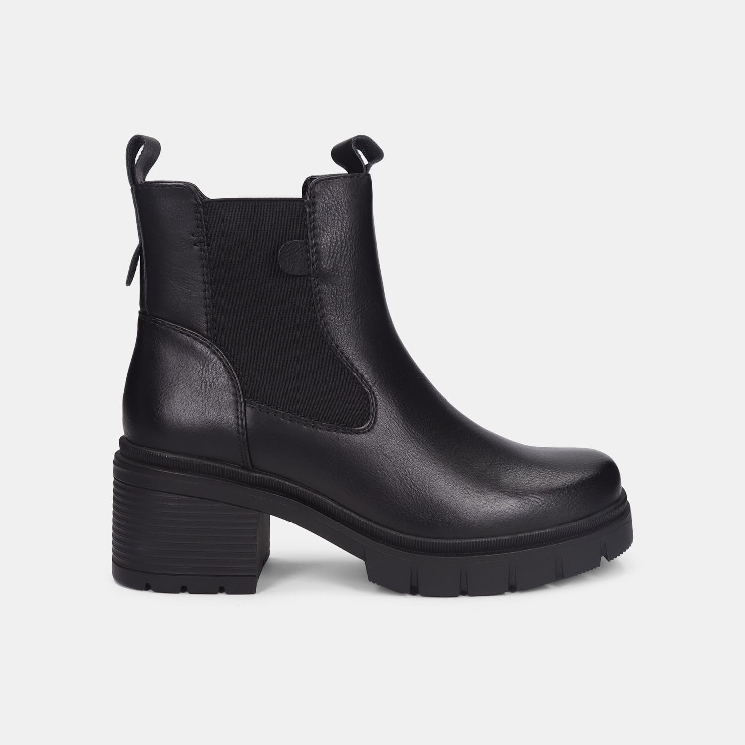 Botines Para Mujer Bata Negro New Martin Winter