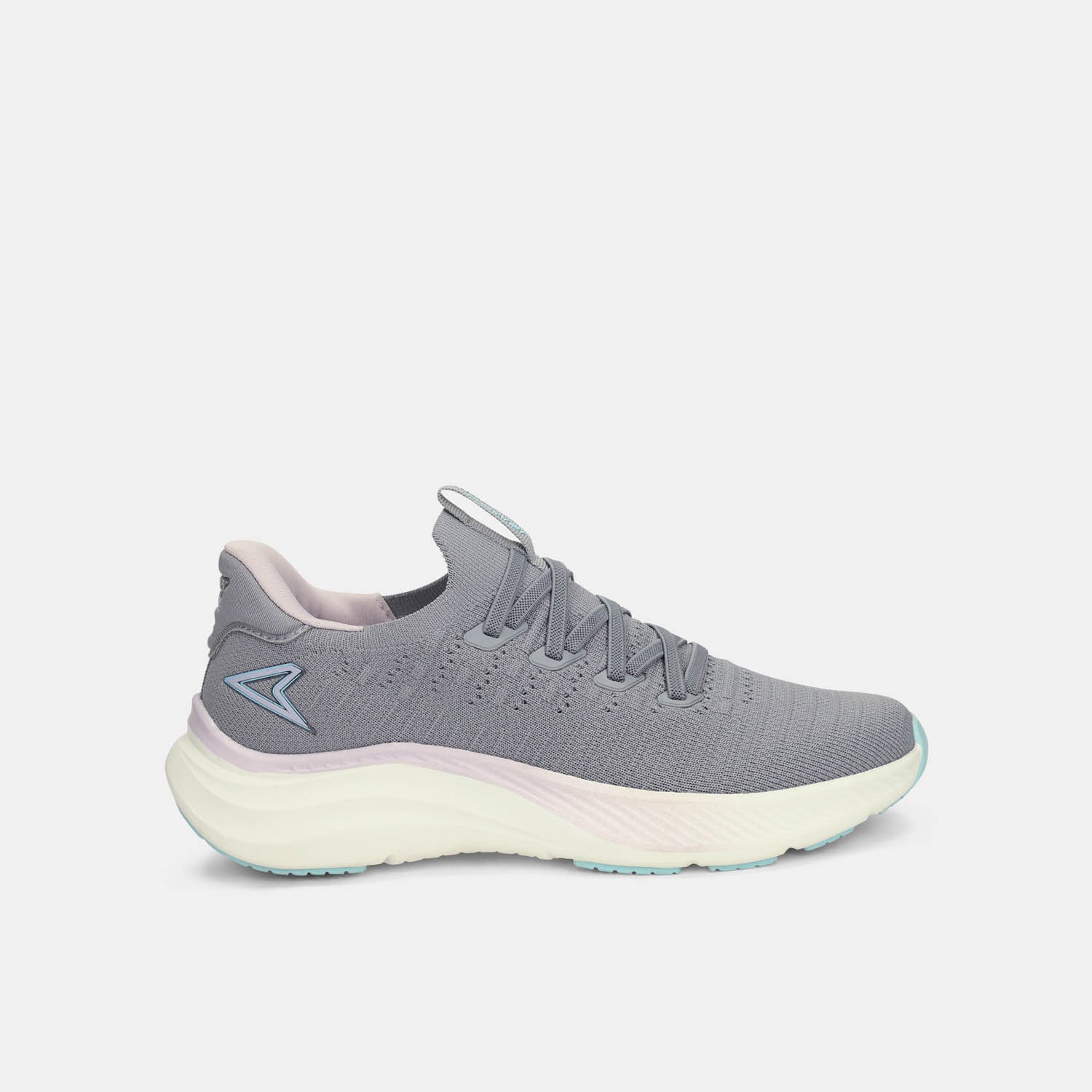 Tenis Deportivos Para Mujer Power Gris Onda