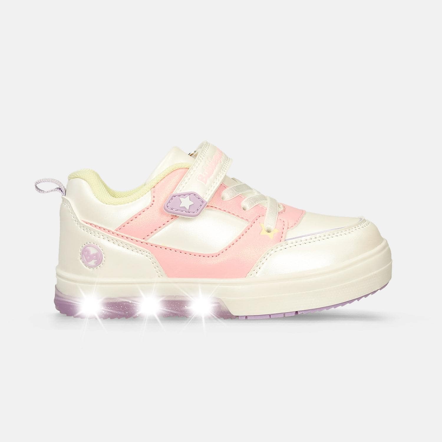 Tenis Con Luces Para Niña Bubblegummers Multicolor Soraida First Step Girls 1 +