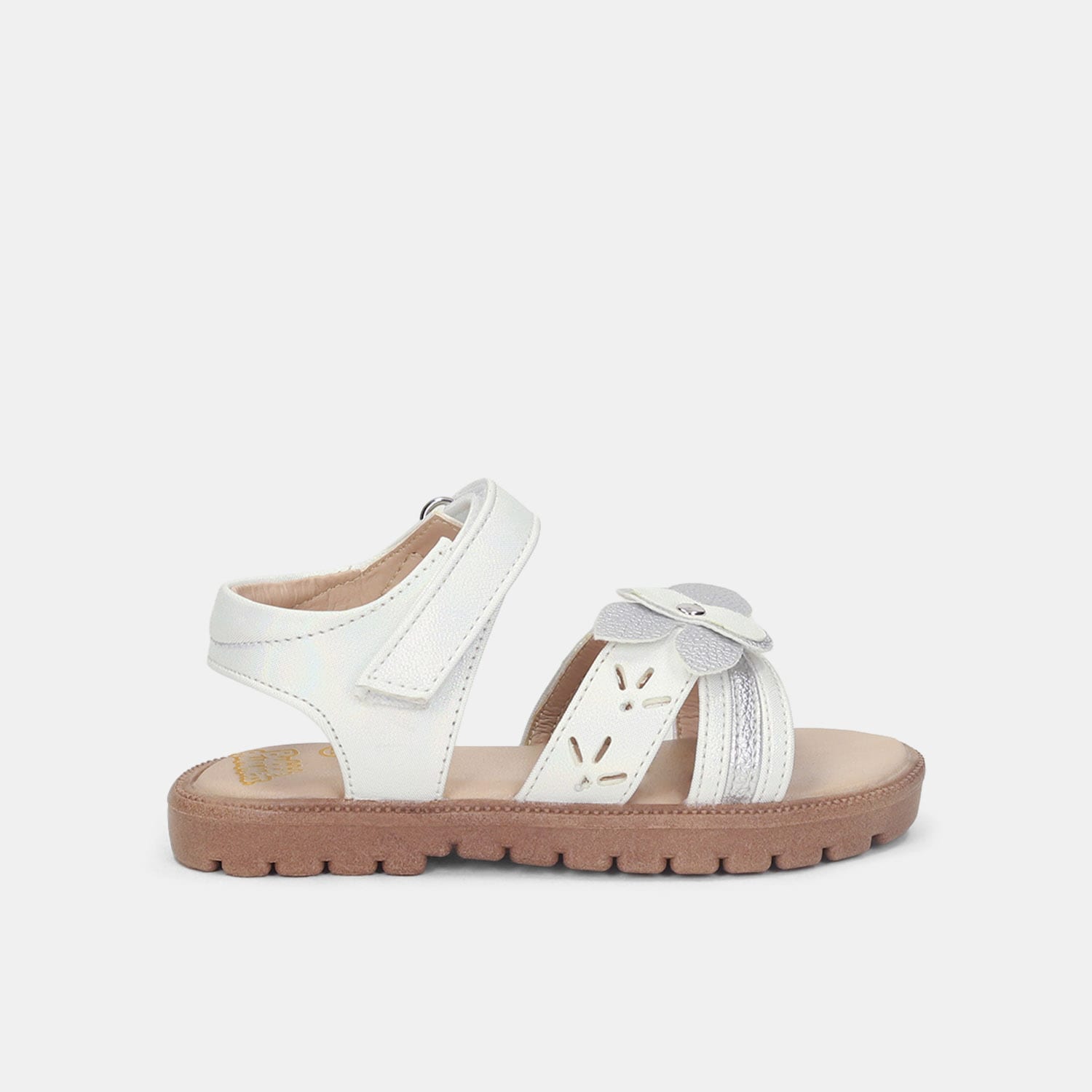 Sandalias Para Niña Bubblegummers Gris Mary First Step Girls 1 +