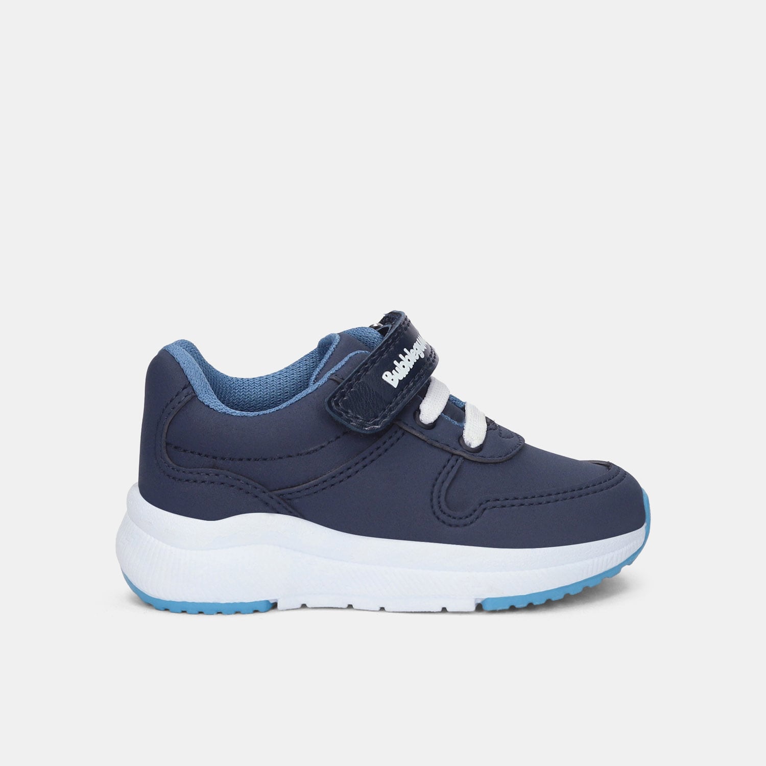 Tenis Para Niño Bubblegummers Azul Claro Vanik Jogging Bg First Step Boys 1 +