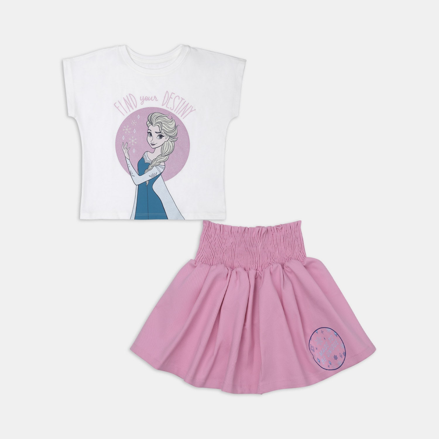 Conjunto Para Niña Licenses Disney Multicolor Orquidea