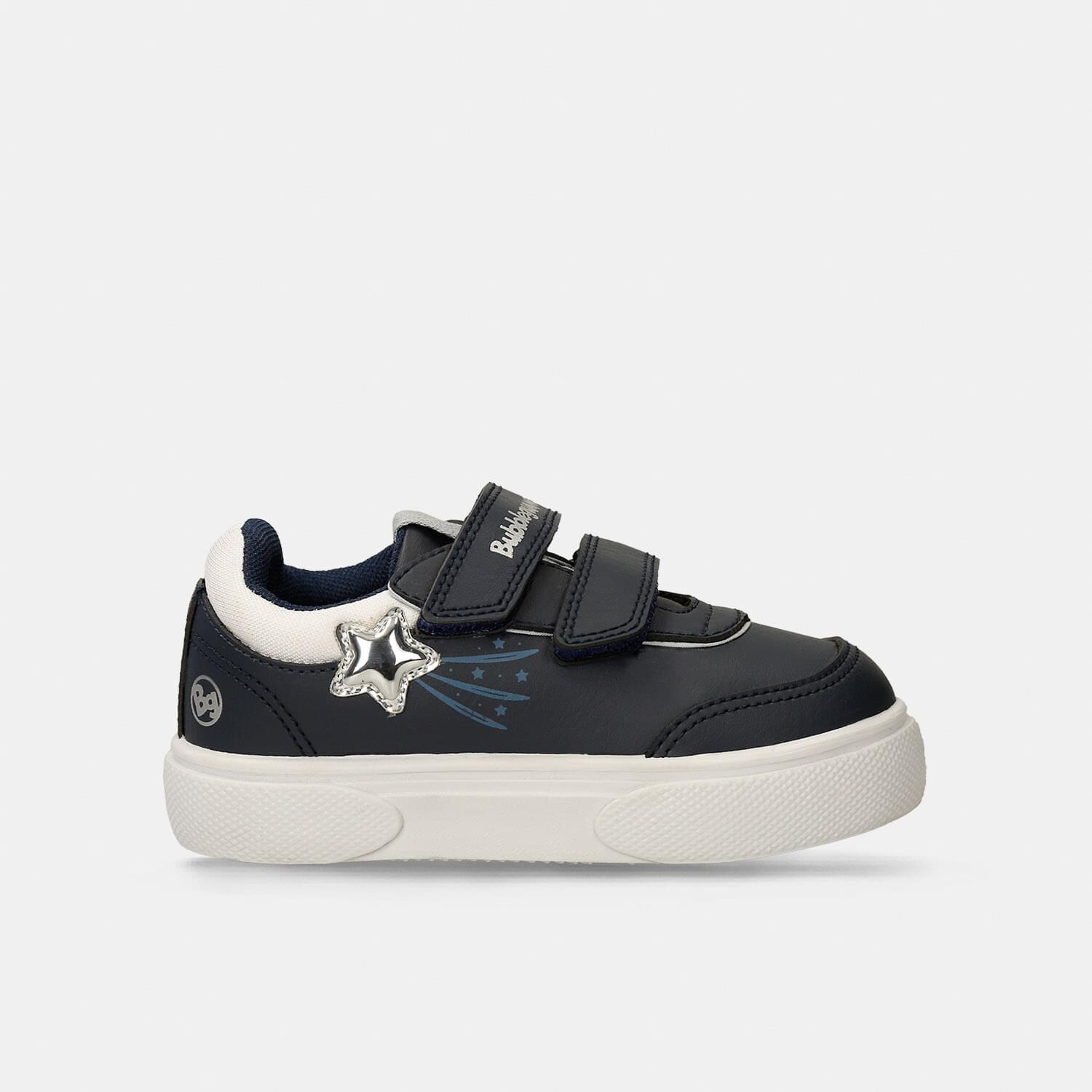 Tenis Para Niña Bubblegummers Azul-Plata Sandy