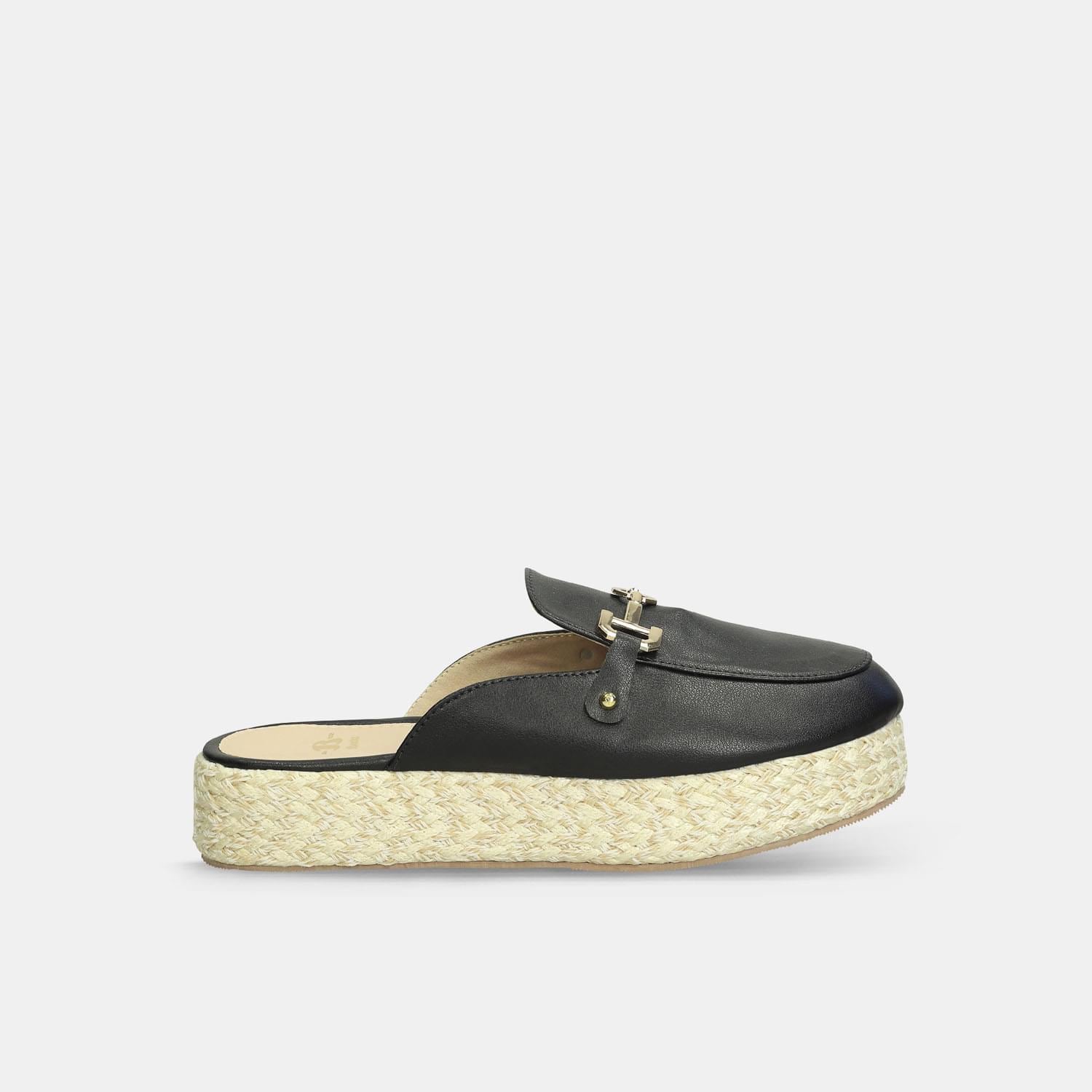 Sandalia Para Mujer Bata Negro Jivanta Flat