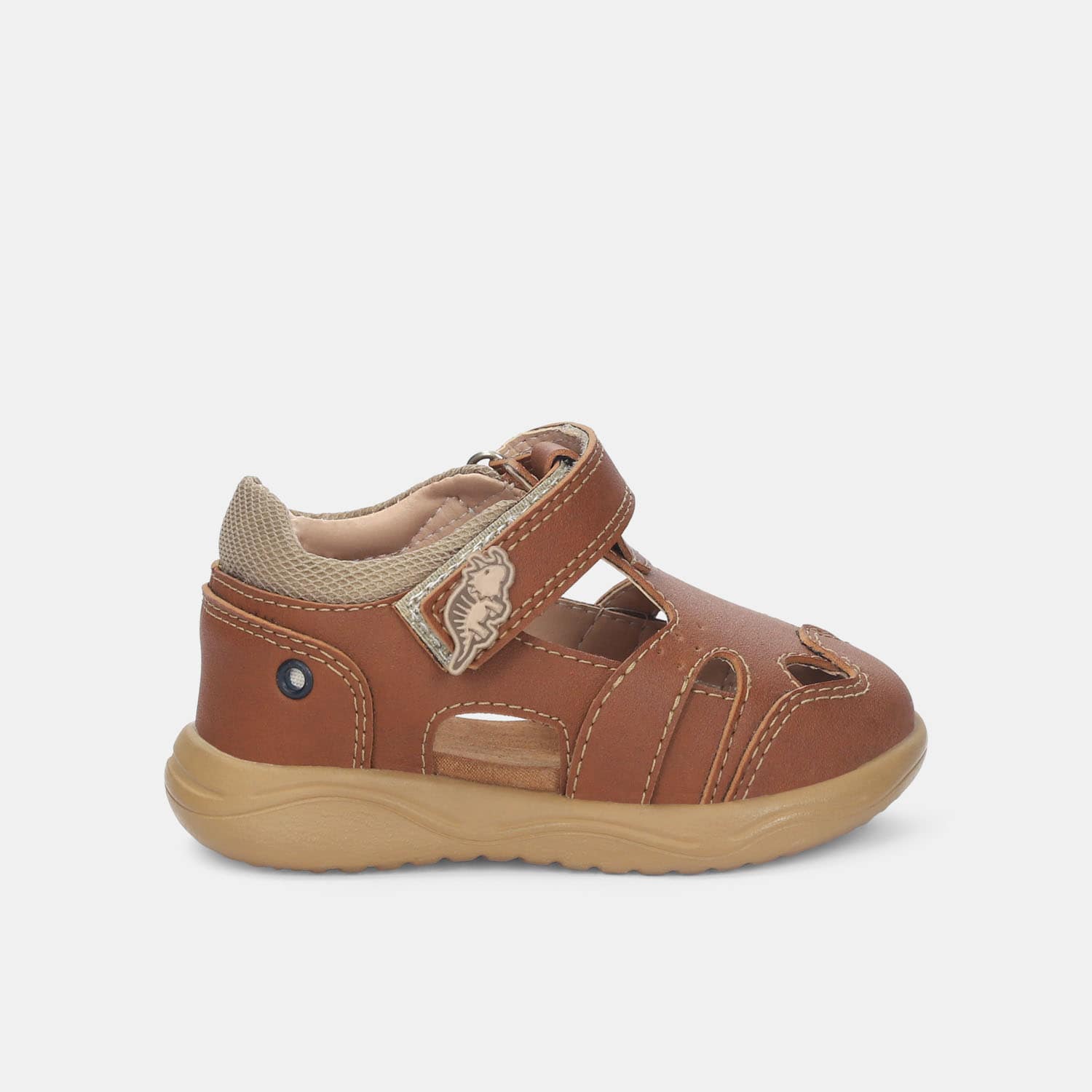 Sandalias Para Niño Bubblegummers Café Oscuro Marley Prewalker Boys 0 +