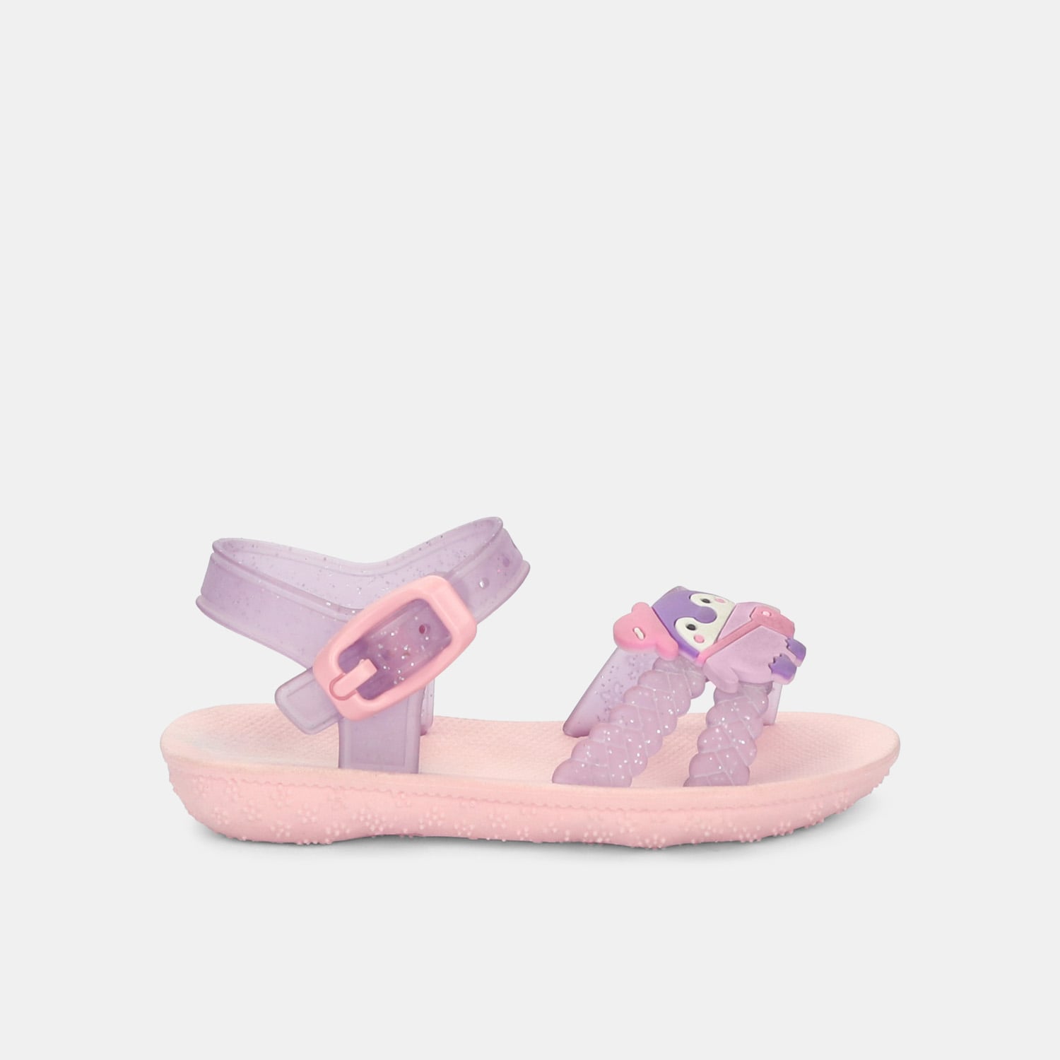 Sandalias Para Niña Bubblegummers Violeta Paulina Full Plastic