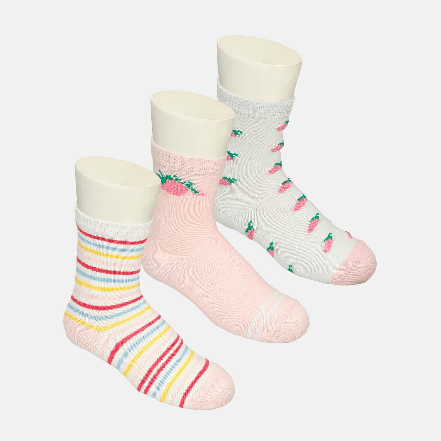 Medias Para Niña Bubblegummers Multicolor Marna