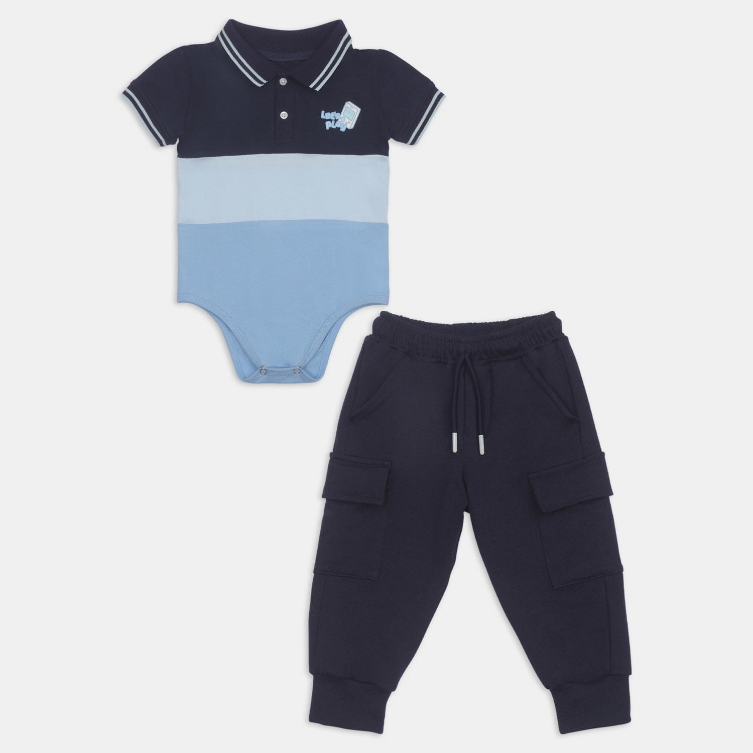 Conjunto Para Niño Bubblegummers Azul Omar