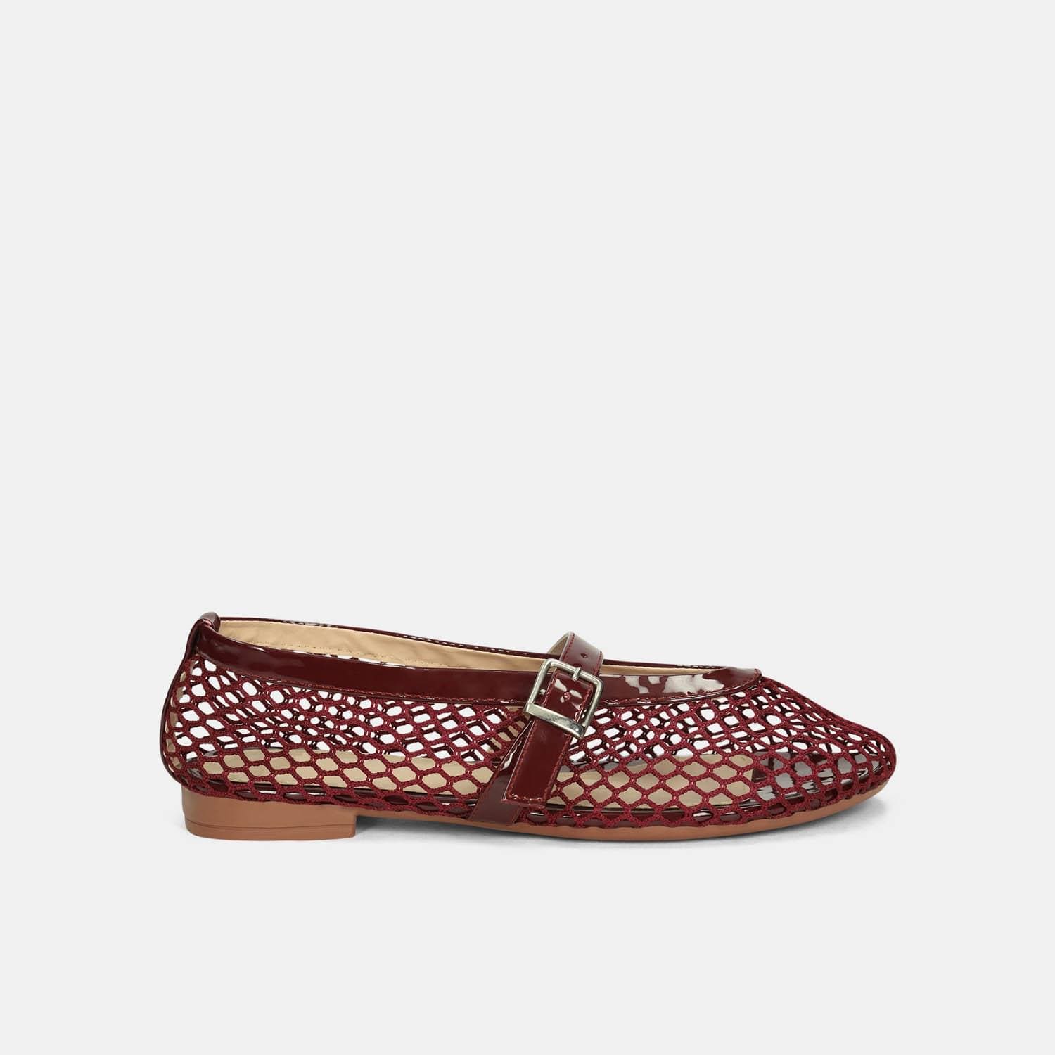 Baletas Para Mujer Bata Vinotinto Karuna