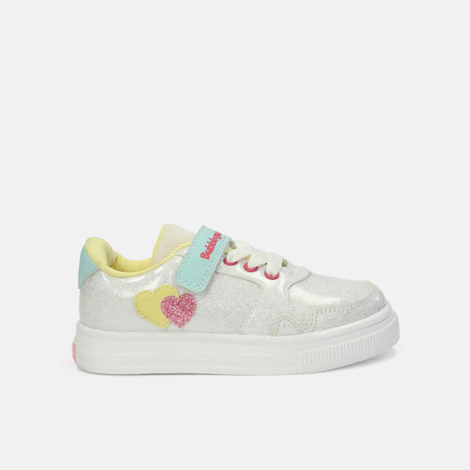 Tenis Para Niña Bubblegummers Blanco Tulipan First Step Girls 1 +
