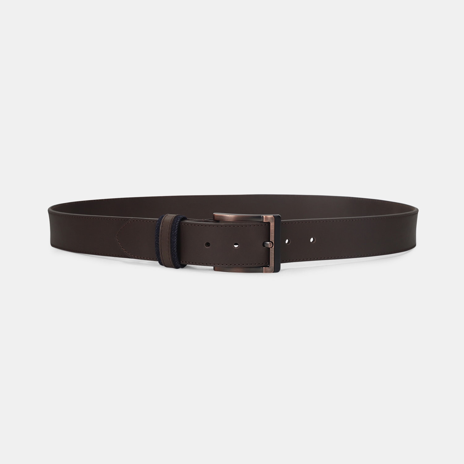 Cinturón Para Hombre Bata Café Oscuro Luzan