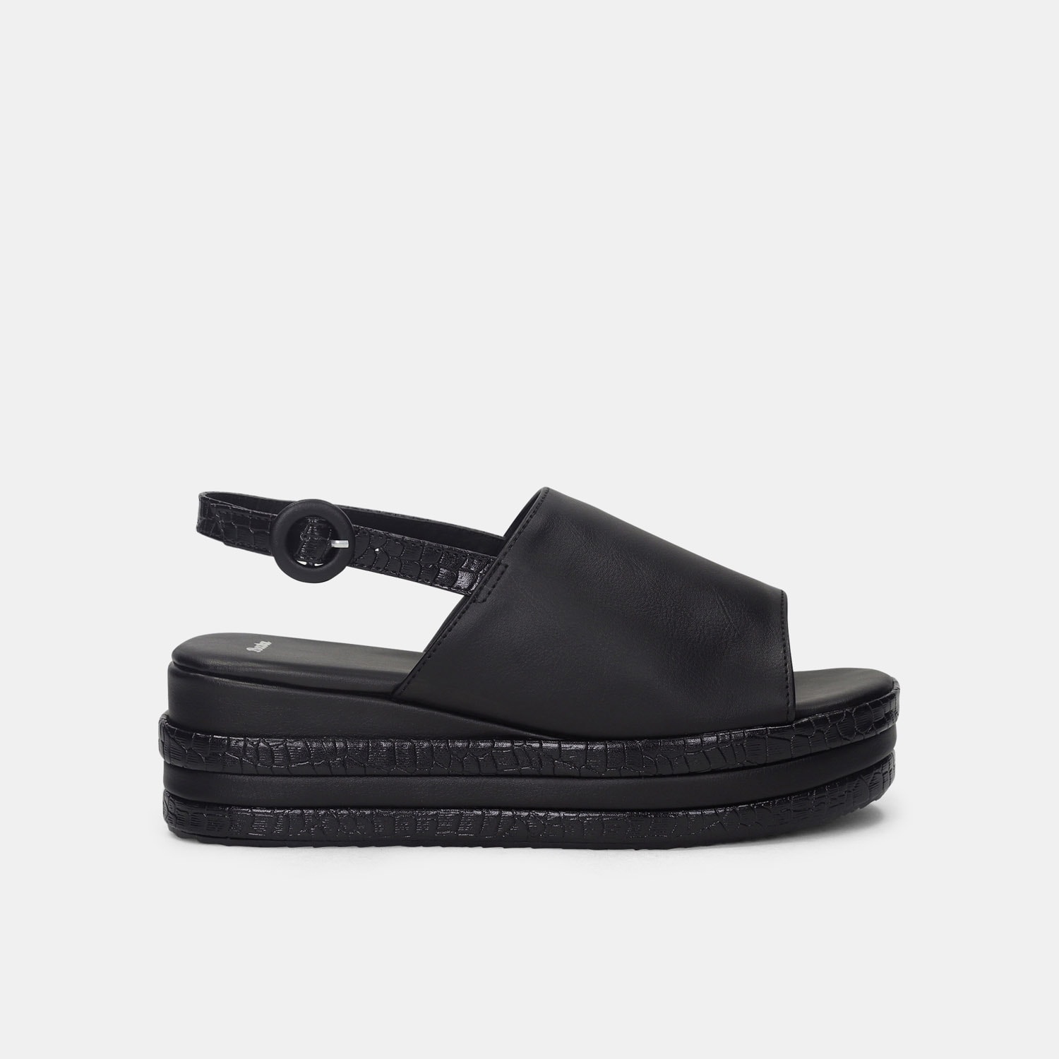 Sandalias Para Mujer Bata Negro