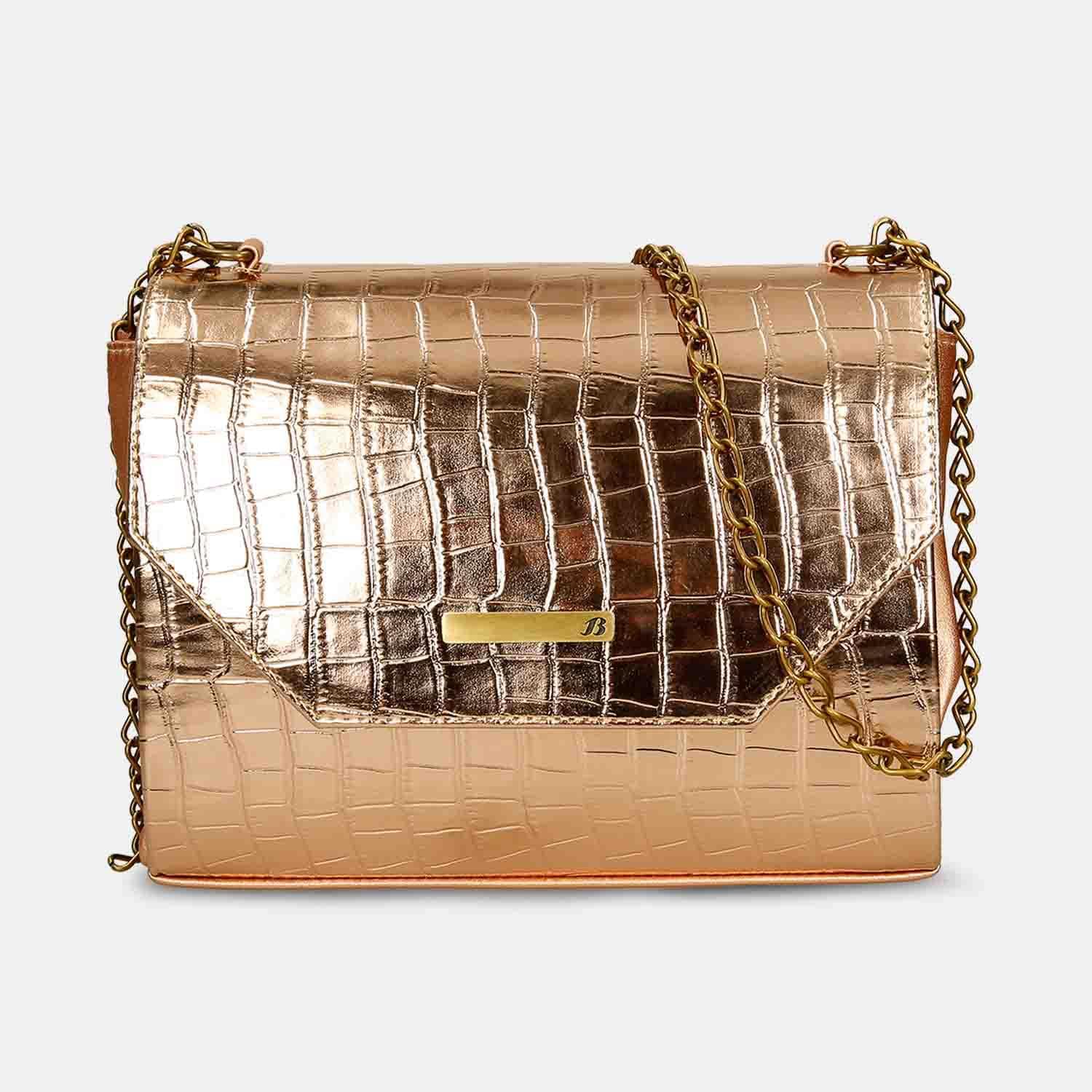 Cartera Para Mujer Bata Champaña Marigold