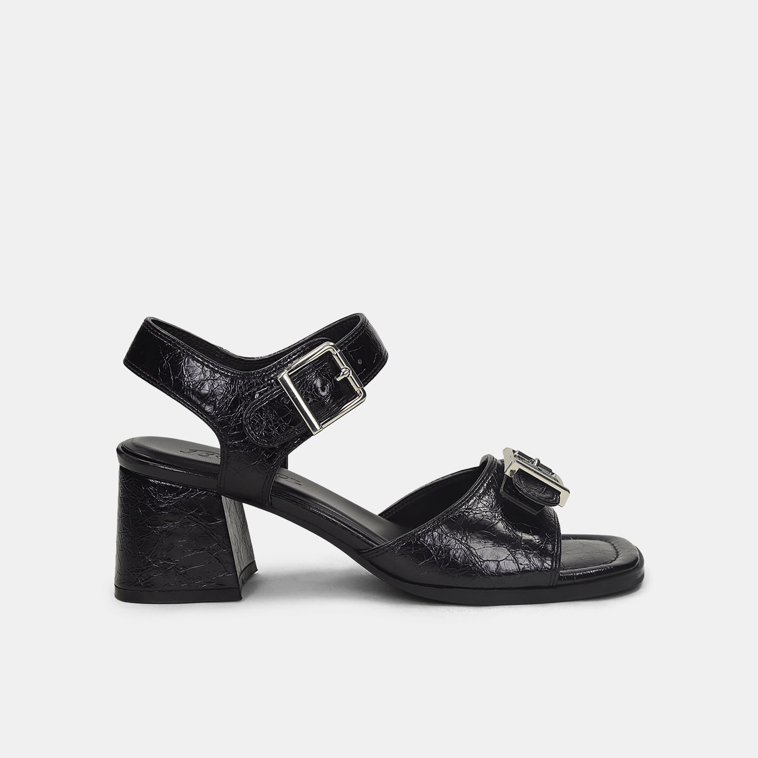Sandalias Para Mujer Bata Negro Perrie Summer
