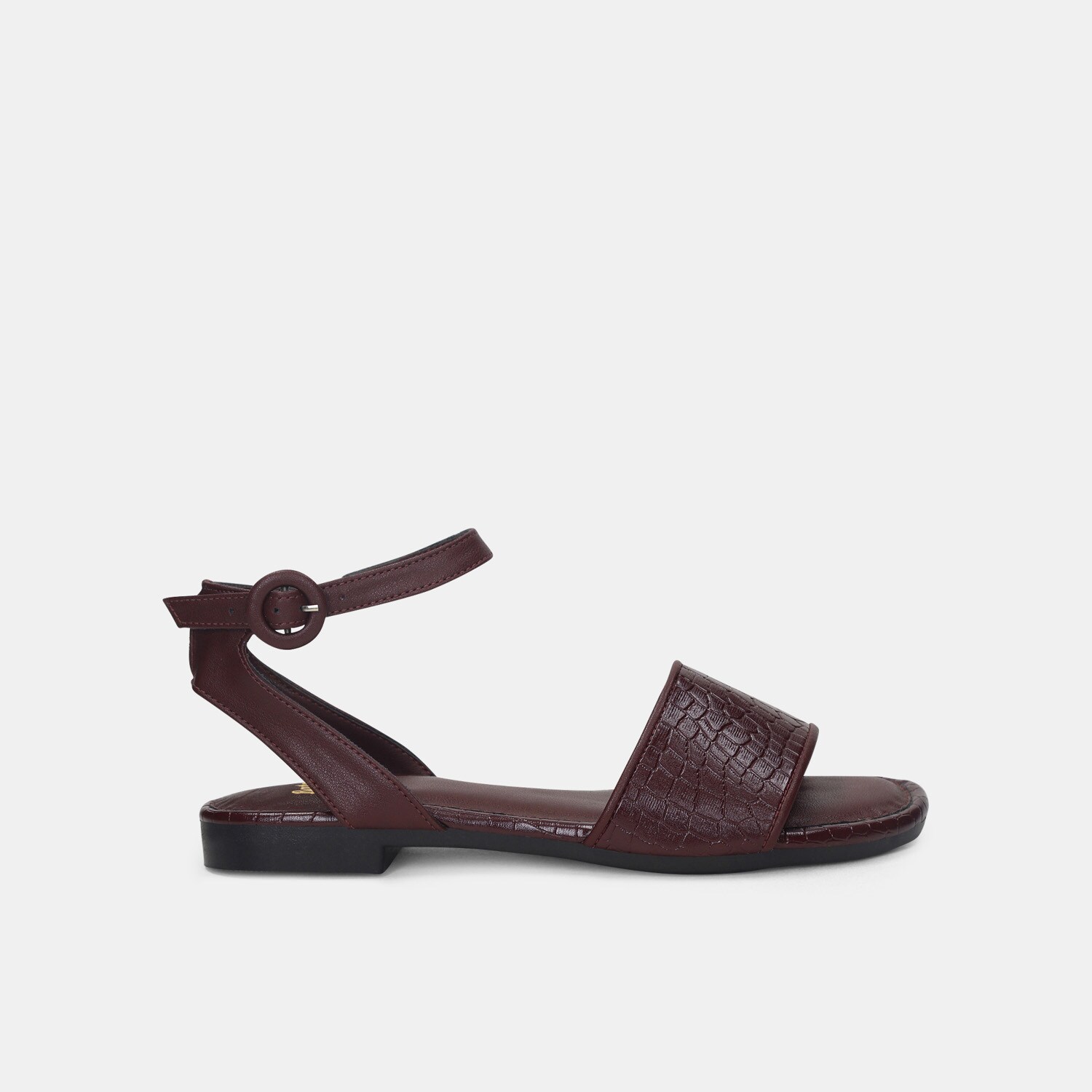 Sandalias Para Mujer Bata Vino