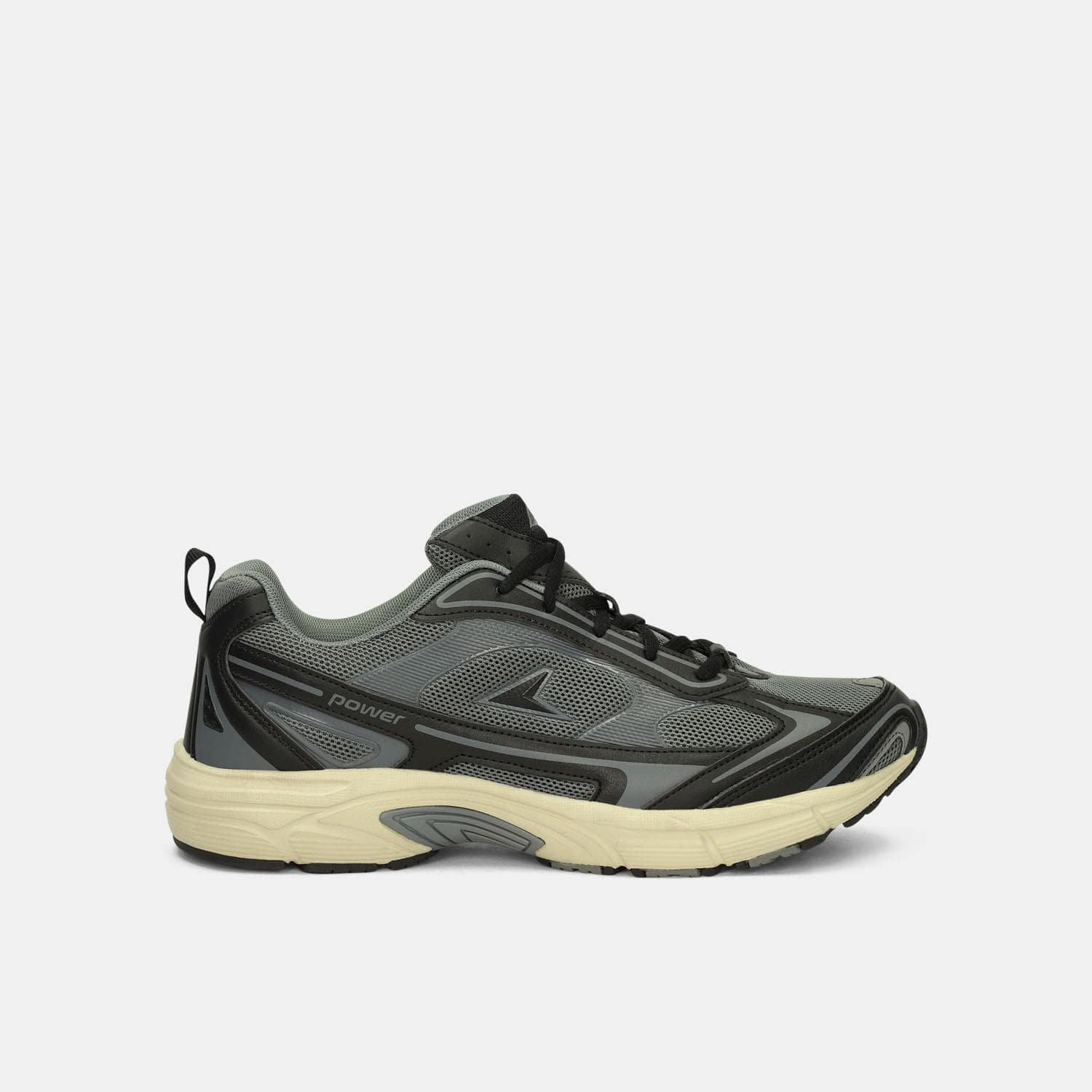 Tenis Deportivos Para Hombre Power Gris Zeta Relic